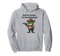 Hold Partner Im Overstimulated Funny Hoodie - Aesthetic Graphic for Adults - T-Shirt, Sweatshirt, Hoodie