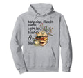 Rainy Day Tea And Book Lover Nerd Hoodie - Graphic Print Men Women - T-Shirt, Sweatshirt, Hoodie
