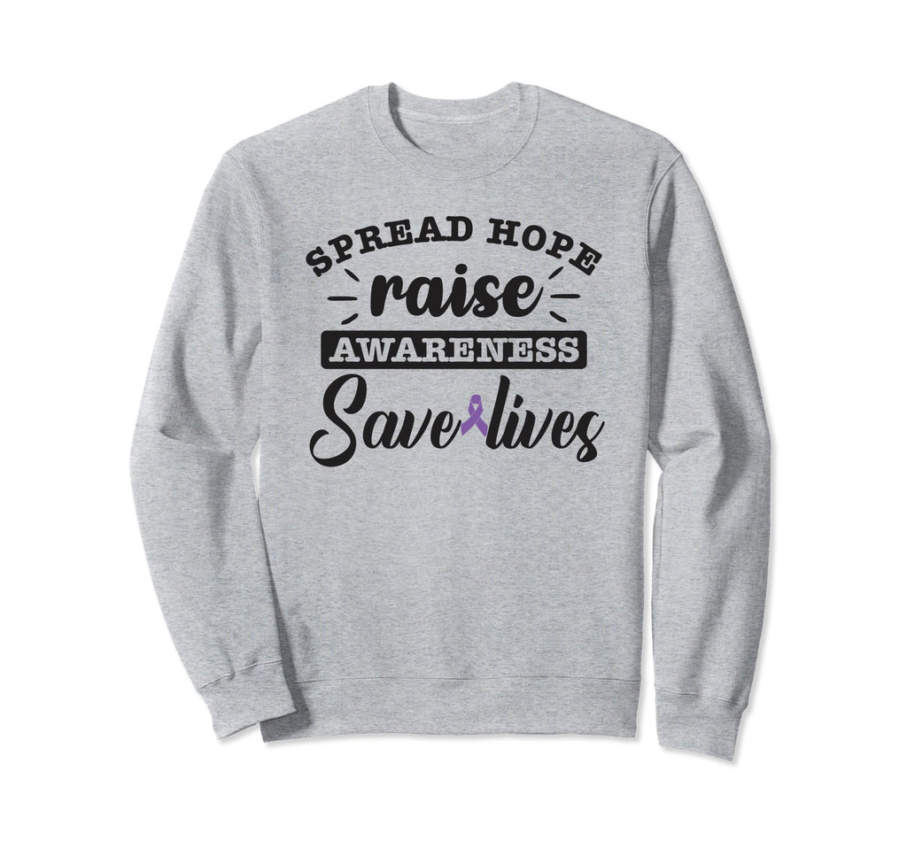 Spread Hope Raise Awareness Save Sweatshirt - Custom Art Print Men Women - T-Shirt, Sweatshirt, Hoodie