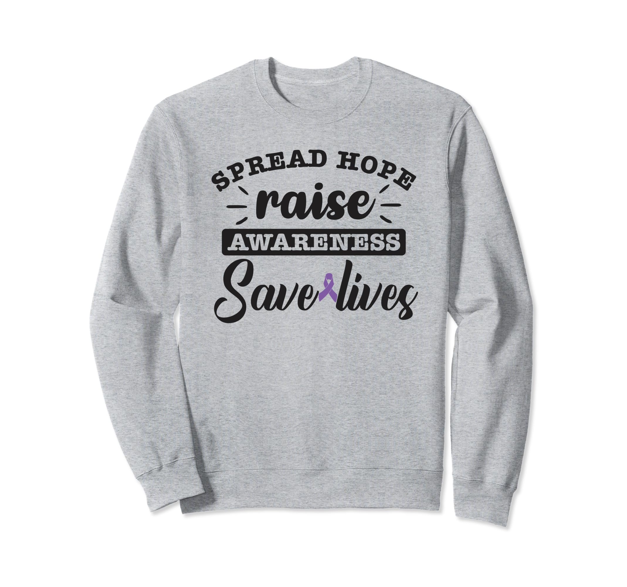 Spread Hope Raise Awareness Save Sweatshirt - Custom Art Print Men Women - T-Shirt, Sweatshirt, Hoodie