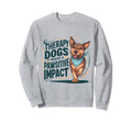 Therapy Dog Team Pawsitive Impact Sweatshirt - Minimalist Print for Adults - T-Shirt, Sweatshirt, Hoodie
