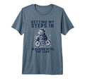 Getting My Steps Walking Lord Dachshund Tri T-Shirt - Graphic Print Unisex - T-Shirt, Sweatshirt, Hoodie