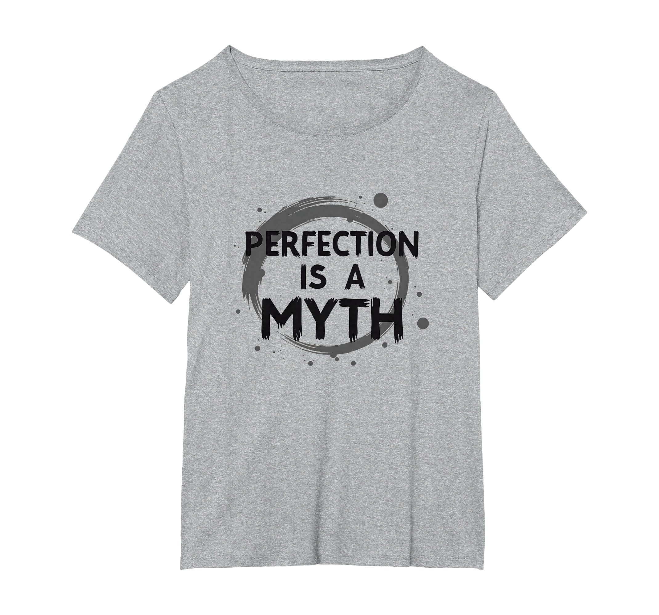 Perfection Is Myth Progress Over T-Shirt - Minimalist Print Unisex - T-Shirt, Sweatshirt, Hoodie