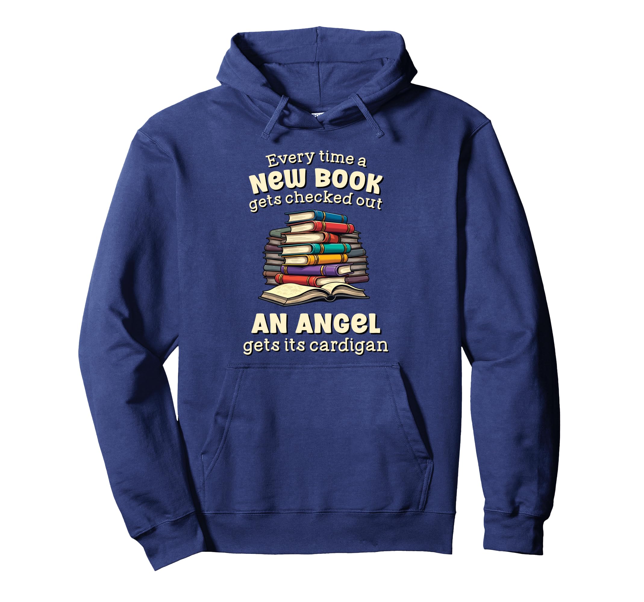 Funny Librarian Library Nerd Hoodie - Casual Everyday Wear Men Women - T-Shirt, Sweatshirt, Hoodie