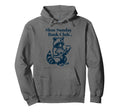 Slow Sunday Book Club Bookish Raccoon Hoodie - Minimalist Print Unisex - T-Shirt, Sweatshirt, Hoodie