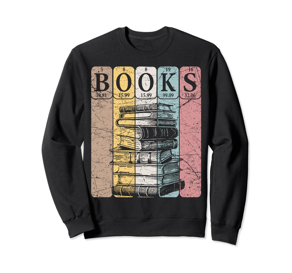 Book Reader Periodic Table Elements Sweatshirt - Aesthetic Graphic Unisex - T-Shirt, Sweatshirt, Hoodie