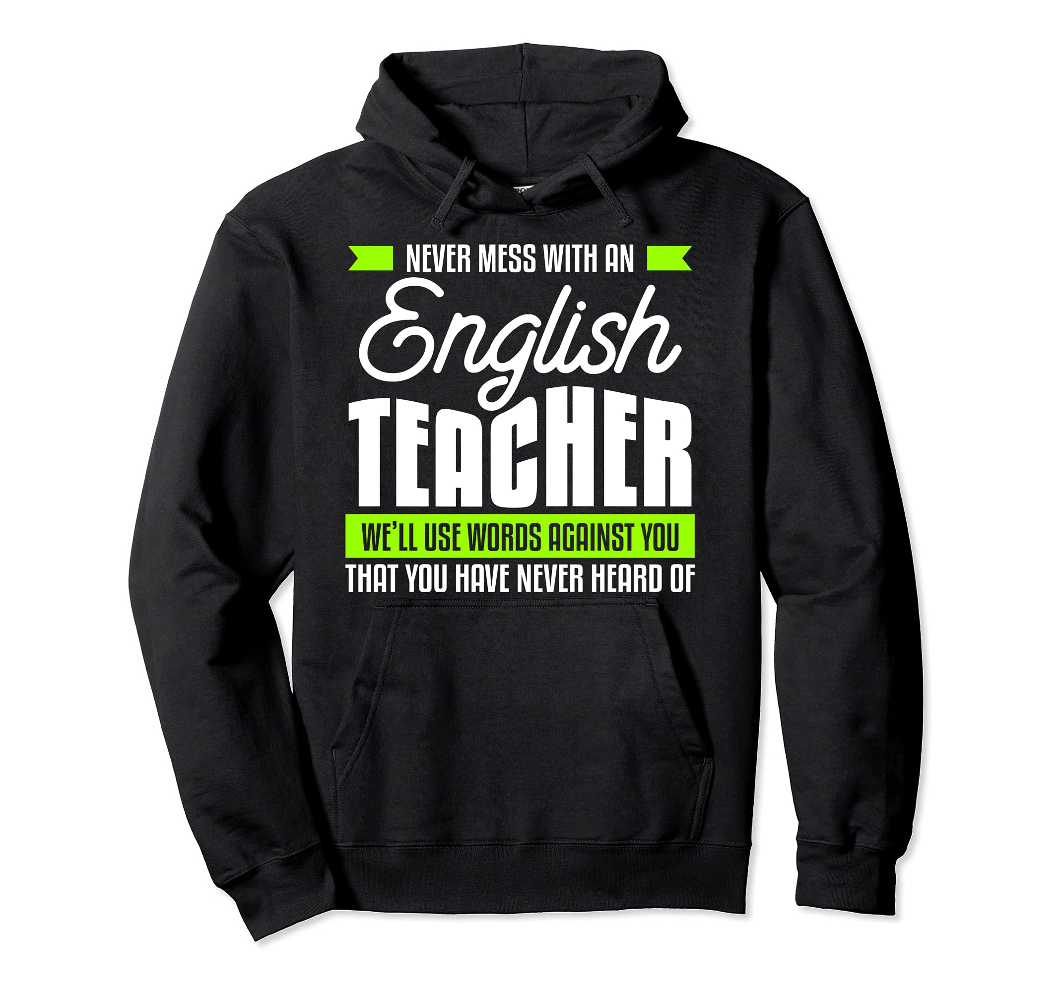 Funny Teaching Literature Grammar Hoodie - Aesthetic Graphic for Adults - T-Shirt, Sweatshirt, Hoodie