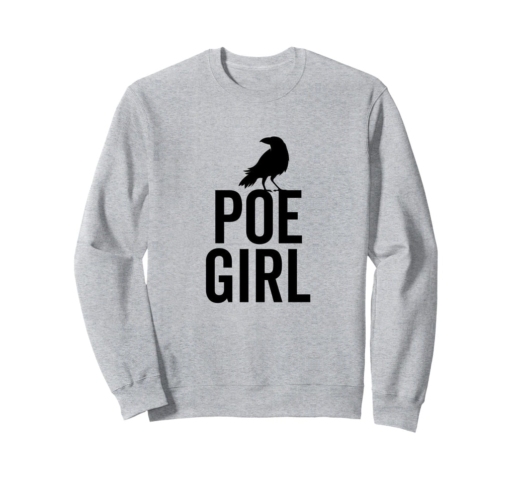 Edgar Allan Poe Funny Poe Hipster Sweatshirt - Graphic Print Unisex - T-Shirt, Sweatshirt, Hoodie
