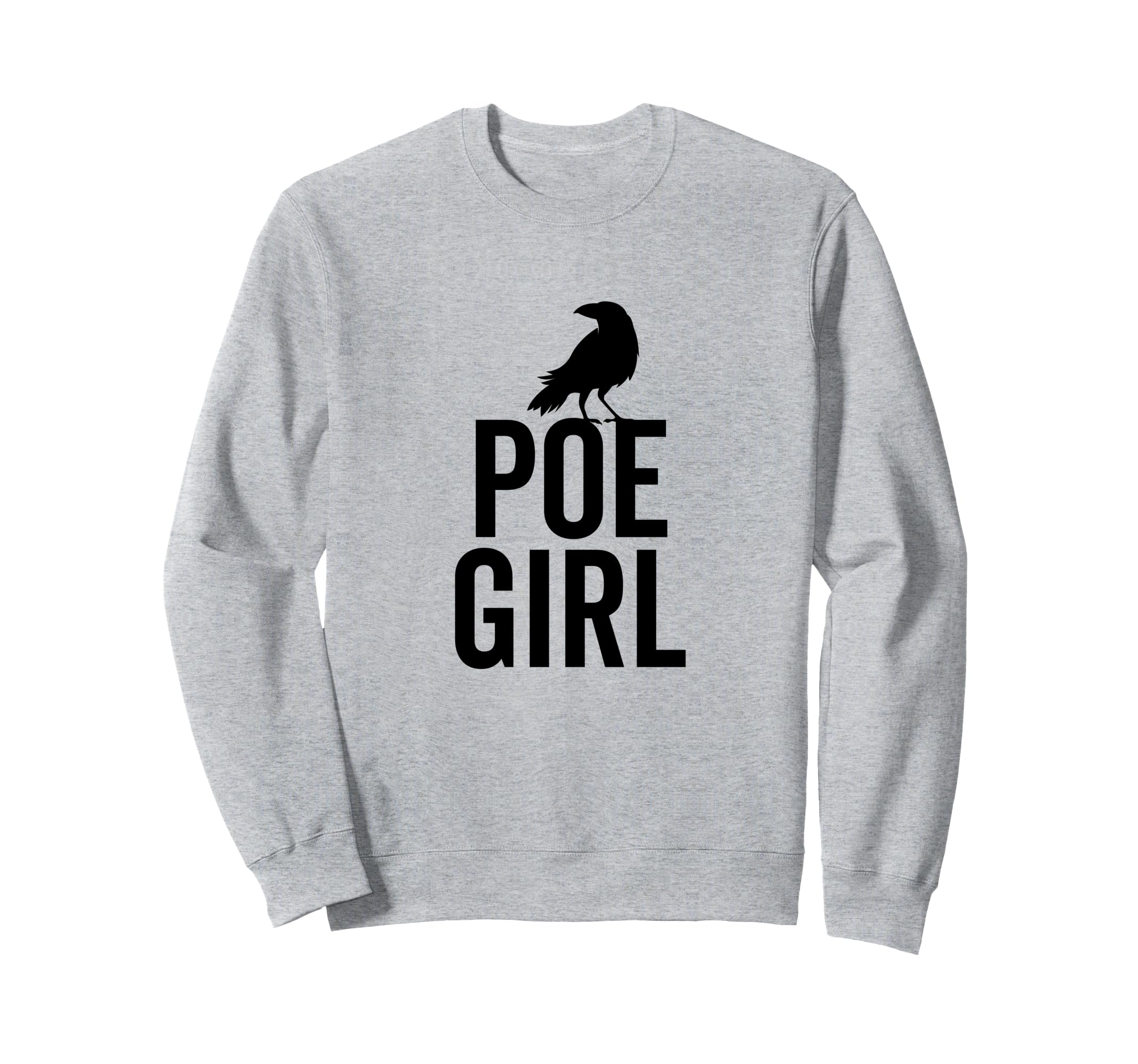 Edgar Allan Poe Funny Poe Hipster Sweatshirt - Graphic Print Unisex - T-Shirt, Sweatshirt, Hoodie