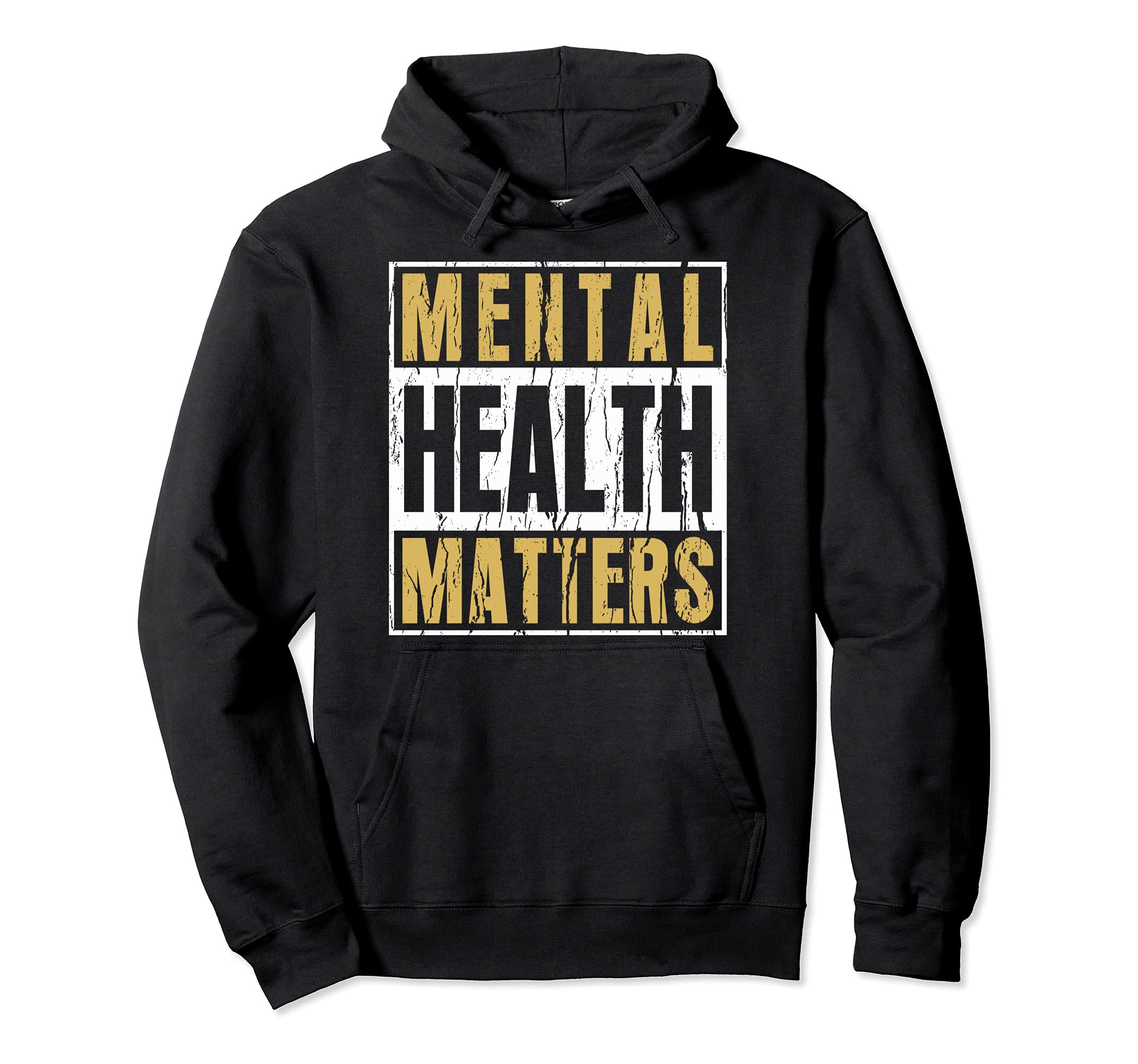 Mental Health Matters End Stigma Hoodie - Graphic Print Unisex - T-Shirt, Sweatshirt, Hoodie