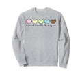 Mental Health Therapist Hearts Sweatshirt - Unique Graphic for Adults - T-Shirt, Sweatshirt, Hoodie