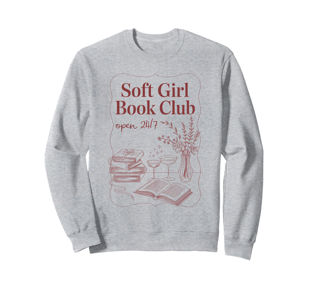 Soft Book Club Sweatshirt - Streetwear Style Unisex - T-Shirt, Sweatshirt, Hoodie