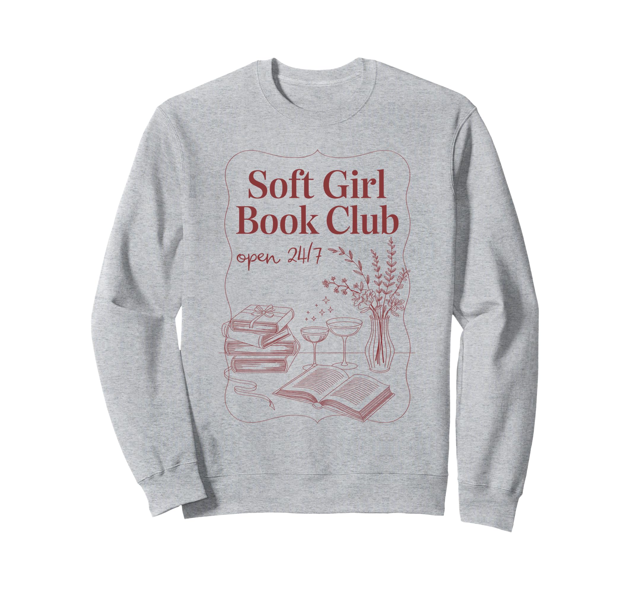 Soft Book Club Sweatshirt - Streetwear Style Unisex - T-Shirt, Sweatshirt, Hoodie