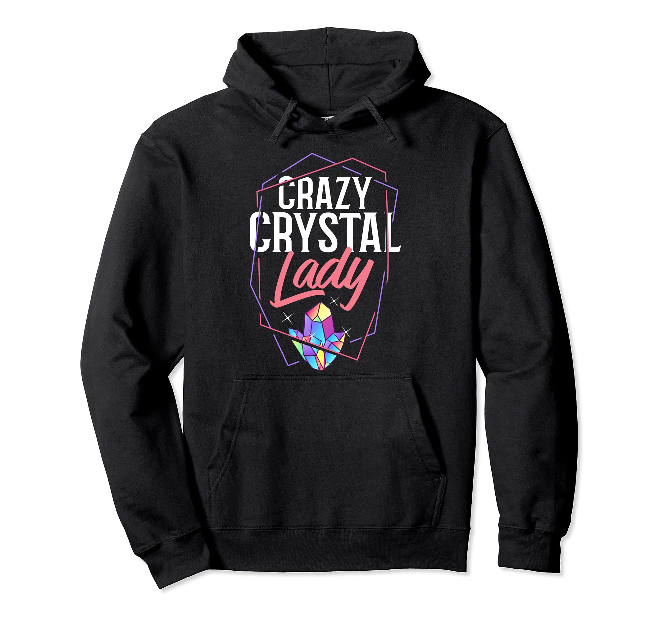 Crystal Healing Energy Healer Chakra Hoodie - Unique Graphic Men Women - T-Shirt, Sweatshirt, Hoodie