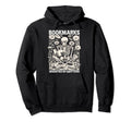 Bookmarks Invented Quitters Bookworm Hoodie - Trendy Graphic Men Women - T-Shirt, Sweatshirt, Hoodie