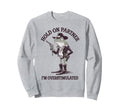 Cowboy Frog Hold Partner Im Sweatshirt - Minimalist Print for Adults - T-Shirt, Sweatshirt, Hoodie