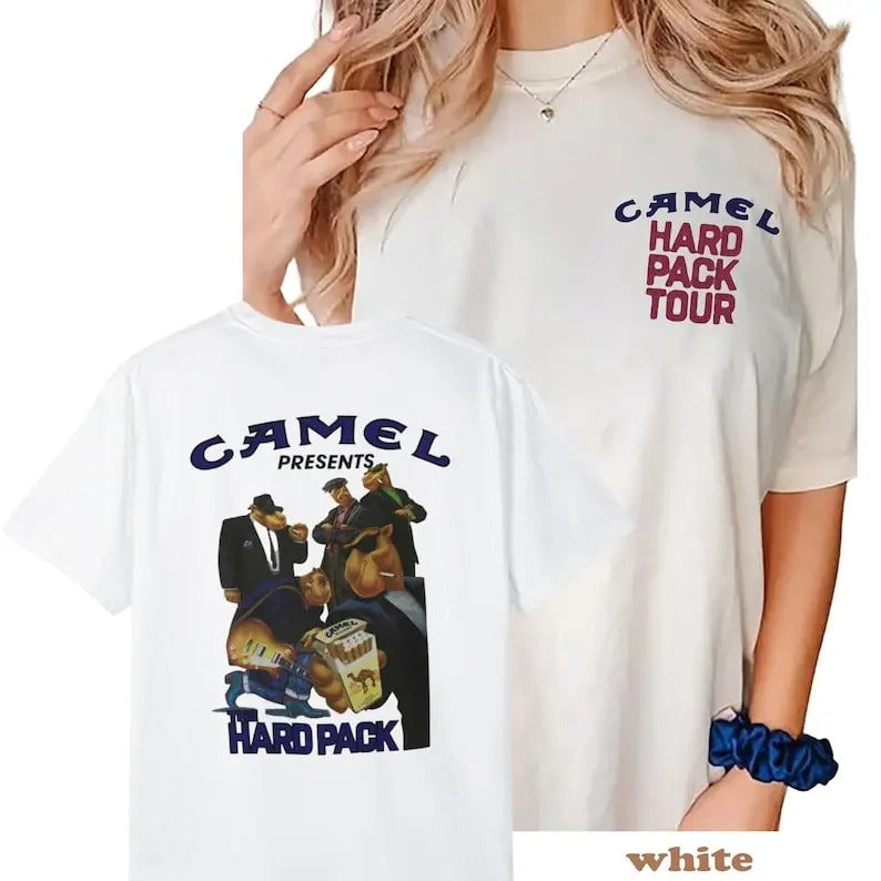90s Camel Hard Pack Dyed Vintage Shirt Joe Camel Promo Cowboy 2 Sides T-Shirts, Hoodie, Sweatshirt - T-Shirt, Sweatshirt, Hoodie