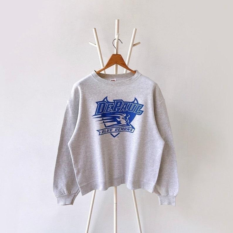 90s DePaul University Blue Demons T-Shirts, Hoodie, Sweatshirt - T-Shirt, Sweatshirt, Hoodie
