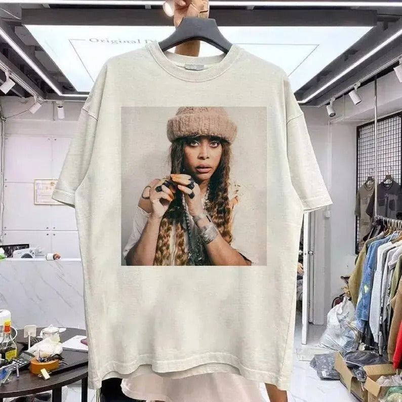 90s Erykah Badu Erykah Badu 5XL KH3705 Cotton Menswear Cotton Menswear Top T-Shirts, Hoodie, Sweatshirt - T-Shirt, Sweatshirt, Hoodie