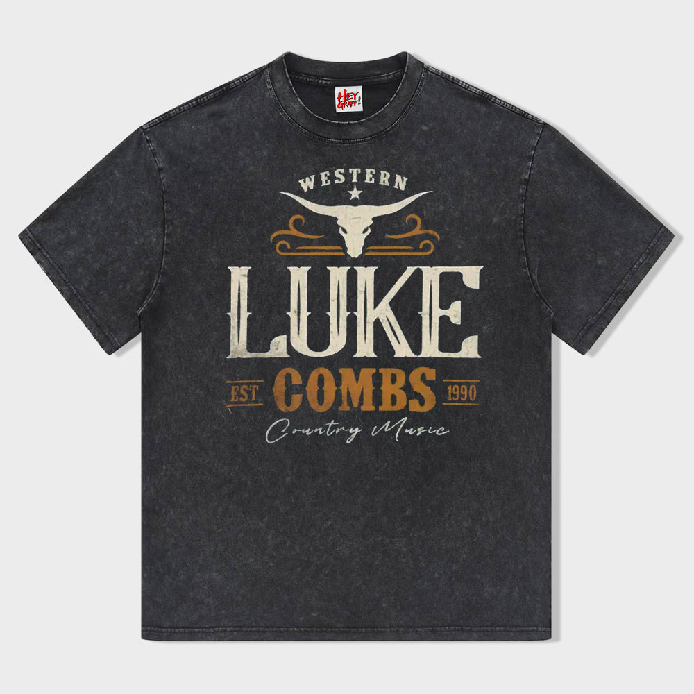Vintage Luke Combs EST 1990 T-Shirts, Hoodie, Sweatshirt - T-Shirt, Sweatshirt, Hoodie