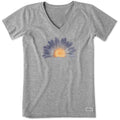 Life Is Good Womens Crusher Short T-Shirt - Casual Everyday Wear Men Women - T-Shirt, Sweatshirt, Hoodie
