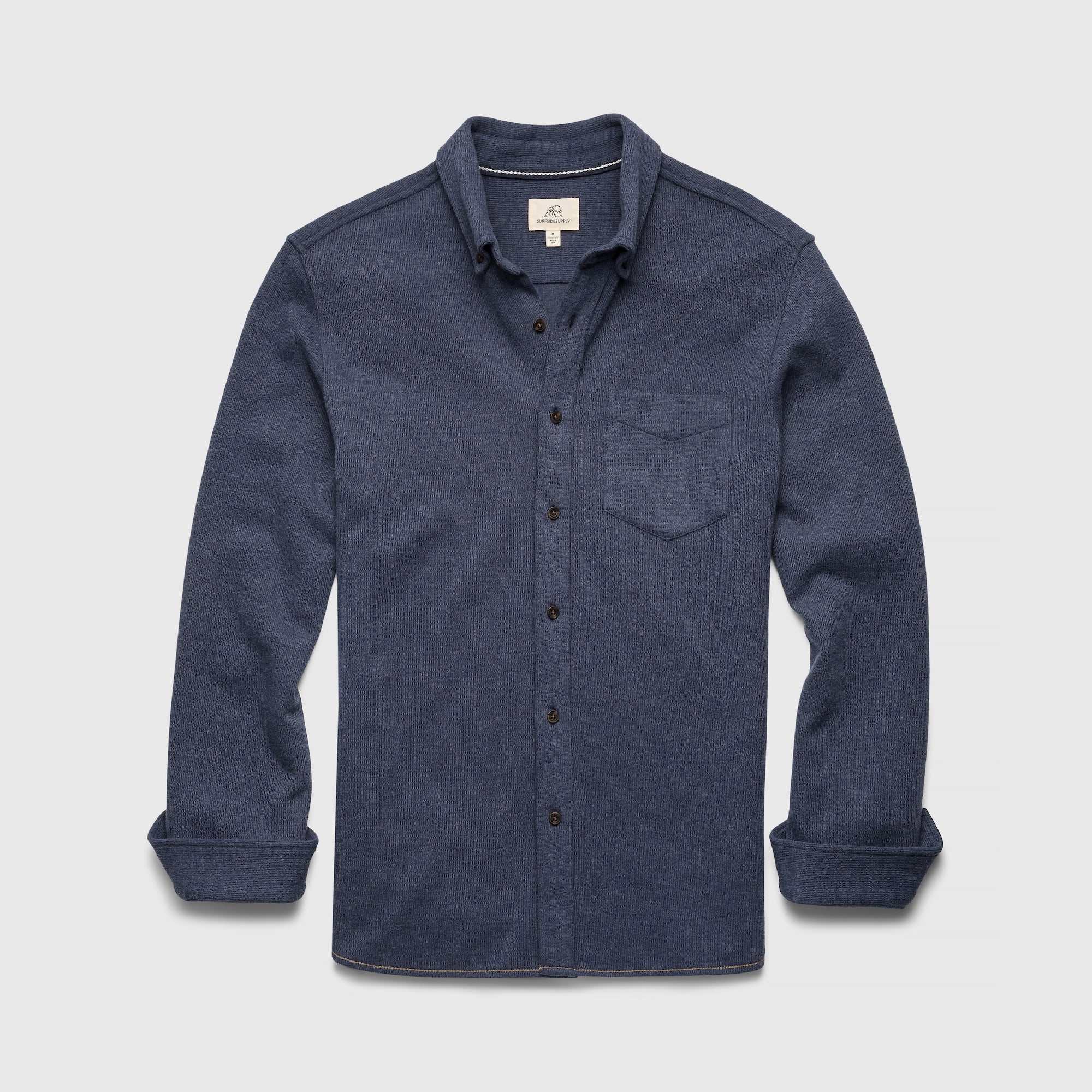 Brian Rib Knit Shirt Navy Heather T-Shirts, Hoodie, Sweatshirt - T-Shirt, Sweatshirt, Hoodie