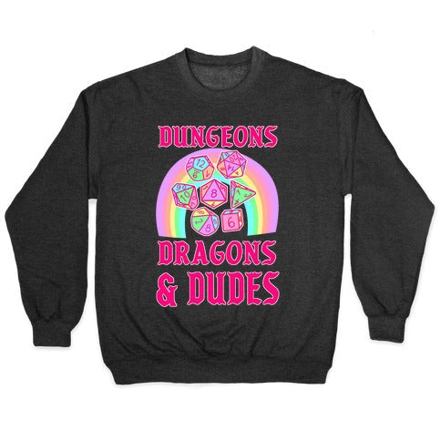 DnD & Dudes Dice Pastel T-Shirts, Hoodie, Sweatshirt - T-Shirt, Sweatshirt, Hoodie