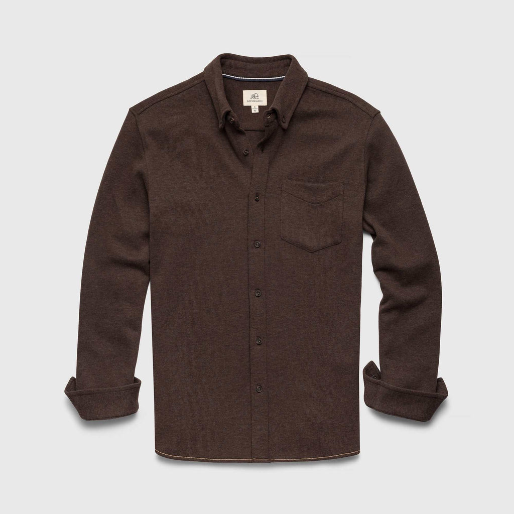 Brian Rib Knit Shirt Dark Brown Heather T-Shirts, Hoodie, Sweatshirt - T-Shirt, Sweatshirt, Hoodie