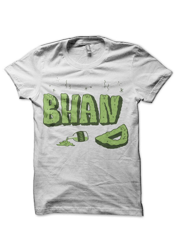 Bhand White Half Sleeve T-Shirts, Hoodie, Sweatshirt - T-Shirt, Sweatshirt, Hoodie