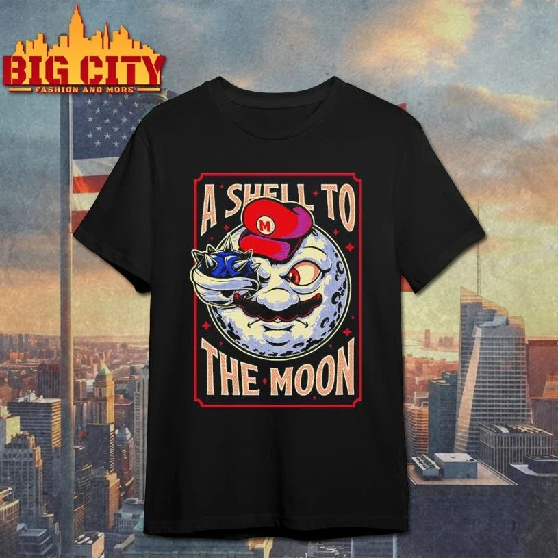 A Shell to the Moon Movie Game shirt Unisex T-shirt, Sweatshirt, Hoodie, Long Sleeve Tee - T-Shirt, Sweatshirt, Hoodie