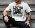 True Patriot Charlie Kirk Republican Shirt Patriotic American Rest Peace Charlie Charlie Kirk Memorial T-Shirts, Hoodie, Sweatshirt - T-Shirt, Sweatshirt, Hoodie