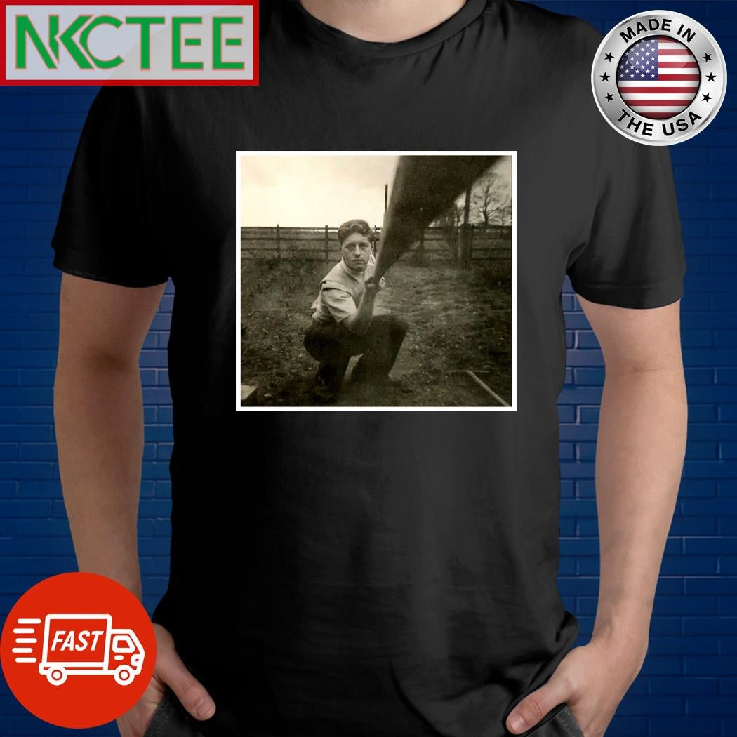 A man takes a selfie using a stick of wood to activate the camera, 1957 shirt Unisex T-shirt, Sweatshirt, Hoodie, Long Sleeve Tee - T-Shirt, Sweatshirt, Hoodie