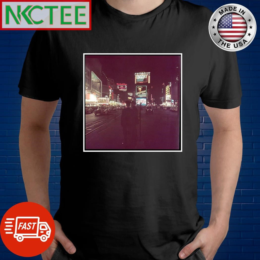 A rare negative reveals Times Square NYC in color, circa 1948 shirt Unisex T-shirt, Sweatshirt, Hoodie, Long Sleeve Tee - T-Shirt, Sweatshirt, Hoodie