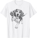 Treeing Walker Coonhound Sketch Graphic T-Shirt Unisex T-shirt, Sweatshirt, Hoodie, Long Sleeve Tee - T-Shirt, Sweatshirt, Hoodie