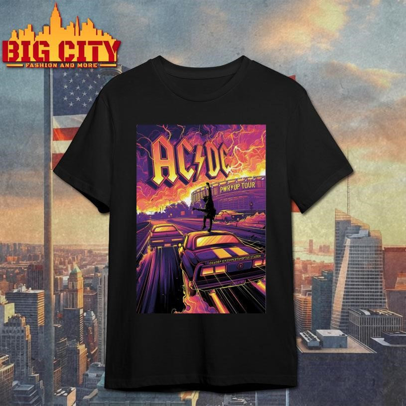 AC DC 4-8_12_2025 Perth At Optus Stadium Poster Shirt Unisex T-shirt, Sweatshirt, Hoodie, Long Sleeve Tee - T-Shirt, Sweatshirt, Hoodie
