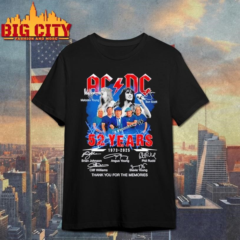 ACDC PWR UP World Tour 2025 Signature Shirt Unisex T-shirt, Sweatshirt, Hoodie, Long Sleeve Tee - T-Shirt, Sweatshirt, Hoodie