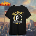 ACDC Powerage Tour Shirt Unisex T-shirt, Sweatshirt, Hoodie, Long Sleeve Tee - T-Shirt, Sweatshirt, Hoodie