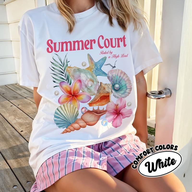 ACOTAR Summer Court Comfort Colors Shirt High Lord Court Mist Fury Summer Bookish Book Lover Trip T-Shirts, Hoodie, Sweatshirt - T-Shirt, Sweatshirt, Hoodie