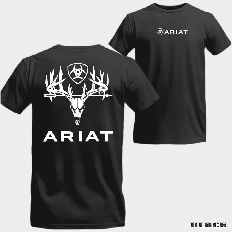 ARIAT Sharp Strong Deer Skull Suitable Both Comfortable Material Outdoor Activities. Menswear Streetwear T-Shirts, Hoodie, Sweatshirt - T-Shirt, Sweatshirt, Hoodie