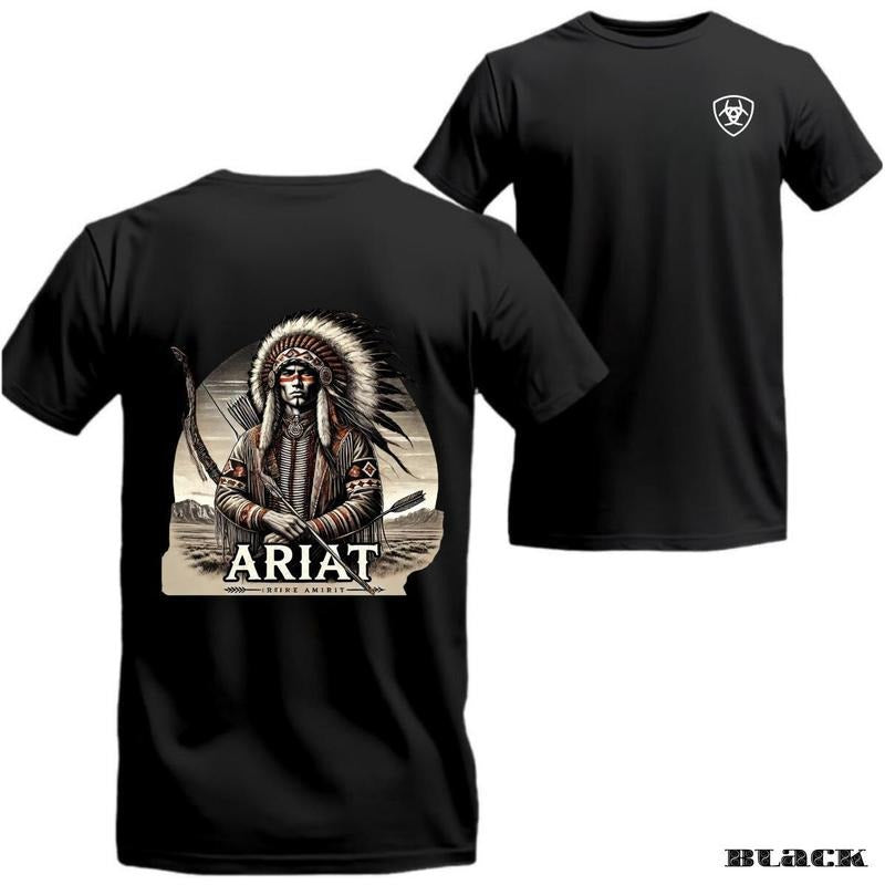 ARIAT Traditional Native American Warrior Suitable Both Who Appreciate Bold Folklore T-Shirts, Hoodie, Sweatshirt - T-Shirt, Sweatshirt, Hoodie
