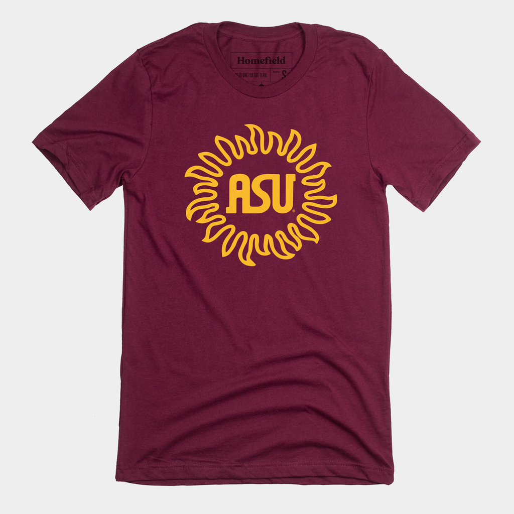 Vintage ASU Sunburst Maroon T-Shirts, Hoodie, Sweatshirt - T-Shirt, Sweatshirt, Hoodie