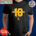 ASU Football Markeston Douglas 18 Stripe Sparky the Sun Devil shirt Unisex T-shirt, Sweatshirt, Hoodie, Long Sleeve Tee - T-Shirt, Sweatshirt, Hoodie