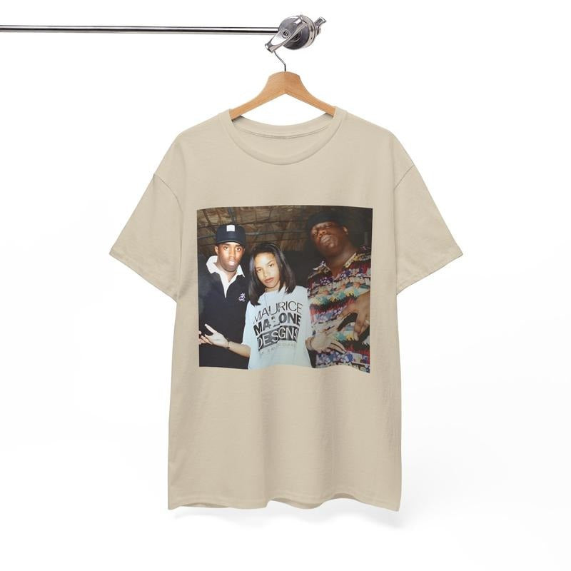 Aaliyah Vintage 90s R&B Retro Hip Hop Music Shirt Classic Concert Rap Streetwear Fans Cotton T-Shirts, Hoodie, Sweatshirt - T-Shirt, Sweatshirt, Hoodie