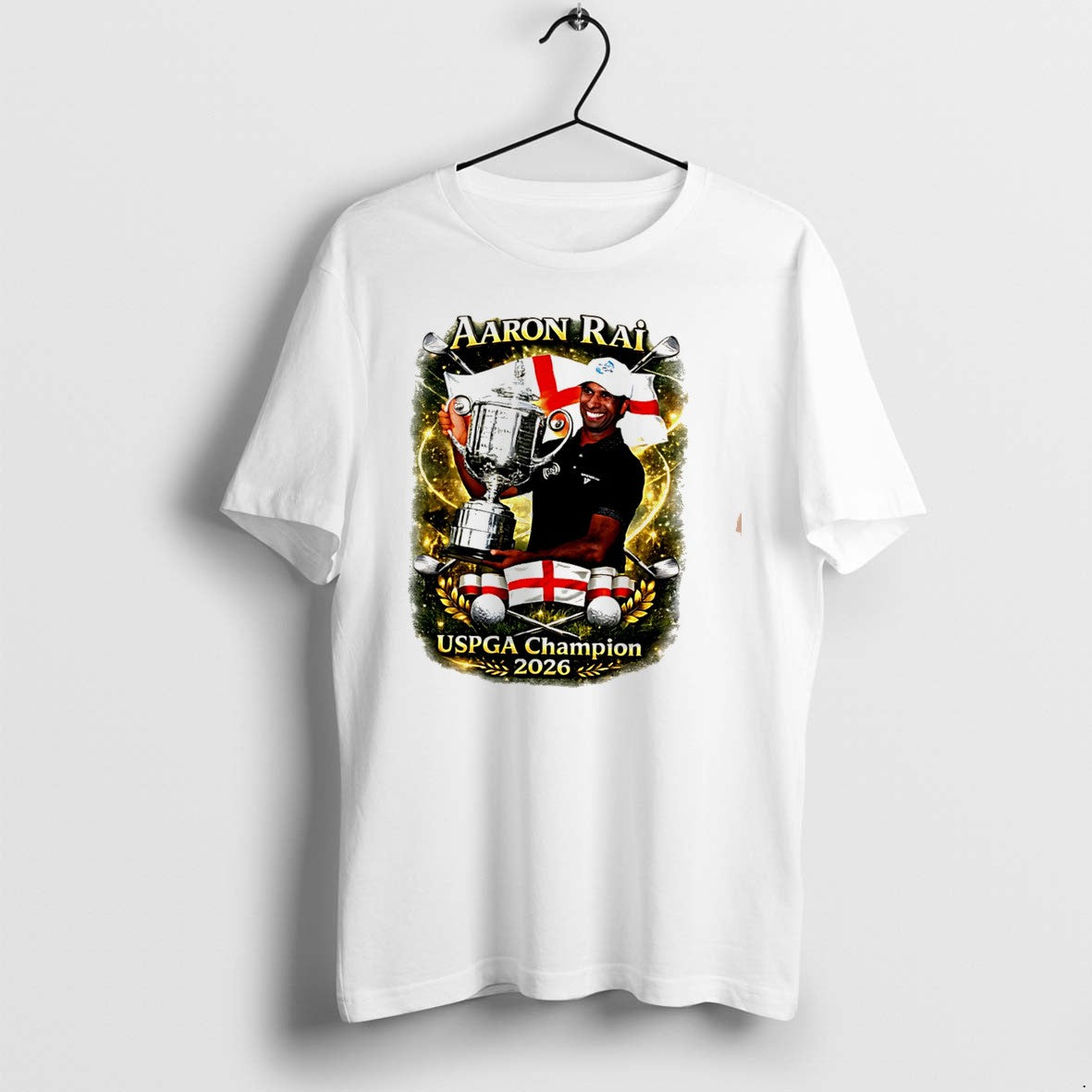 Aaron Rai Uspga Champion 2026 Tee Tshirts Sweater Hoodie Jpg Unisex T-shirt, Sweatshirt, Hoodie, Long Sleeve Tee - T-Shirt, Sweatshirt, Hoodie