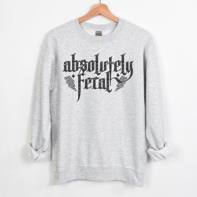 Absolutely Feral Ash Grey Long Sleeve Mom Casual Long Sleeve Tops Ghost Skeleton T-Shirts, Hoodie, Sweatshirt - T-Shirt, Sweatshirt, Hoodie