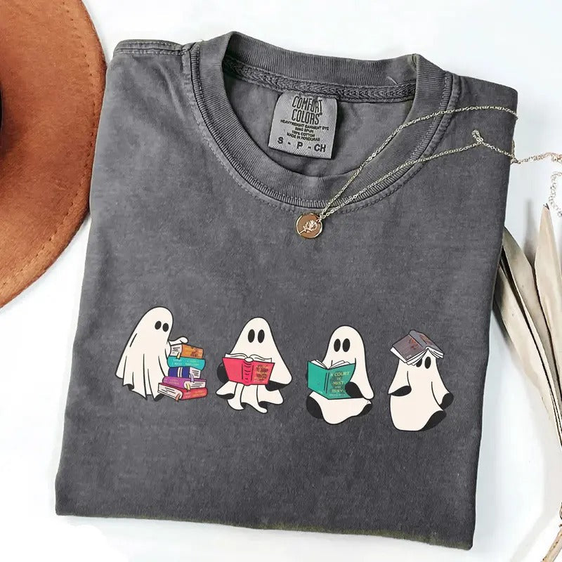 Acotar Ghost Shirt Acotar Bookish Ghost Throne Glass SJM Book Reader SJM Book Ghosts SJM Halloween Shirt T-Shirts, Hoodie, Sweatshirt - T-Shirt, Sweatshirt, Hoodie