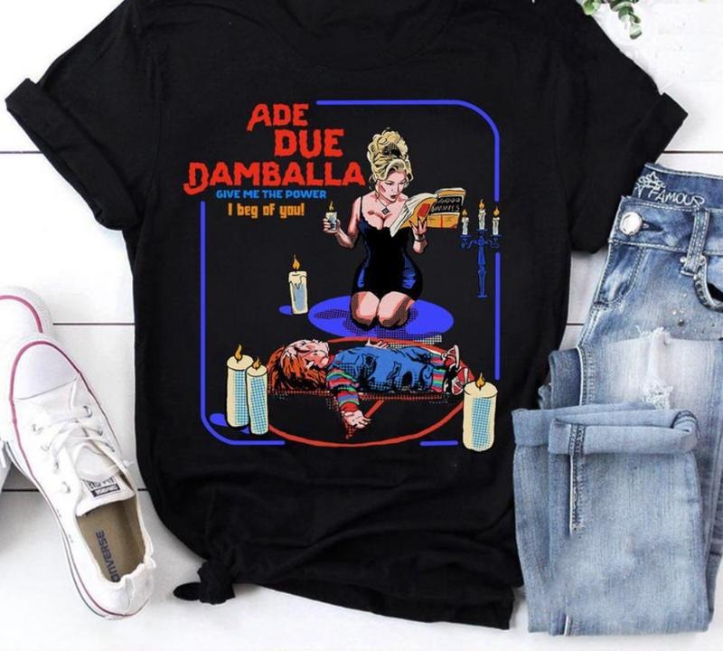 Ade Due Damballa Bride Chucky Essential Chucky Shirt Bride Chucky Shirt Horror Movie Character Halloween Shirt T-Shirts, Hoodie, Sweatshirt - T-Shirt, Sweatshirt, Hoodie