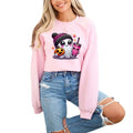 Adorable Pixie Ghost Doe Eyed Ghost Holding Cup & Cute Jack O' Lantern Pink Girly Halloween Cozy & Cute Fall Sizes Up 4XL Comfort Embrace Halloween This Sweet T-Shirts, Hoodie, Sweatshirt - T-Shirt, Sweatshirt, Hoodie