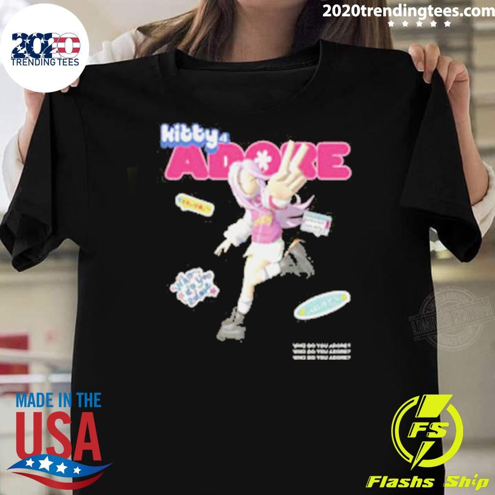 Adore Kitty Crush 2026 Shirt Unisex T-shirt, Sweatshirt, Hoodie, Long Sleeve Tee - T-Shirt, Sweatshirt, Hoodie