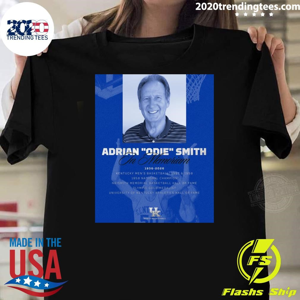 Adrian Odie Smith On Memoriam 1936-2026 Shirt Unisex T-shirt, Sweatshirt, Hoodie, Long Sleeve Tee - T-Shirt, Sweatshirt, Hoodie